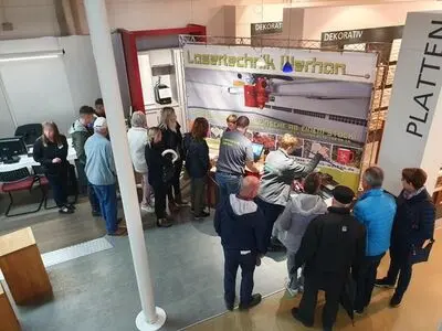 Mobiler Laserservice bei Events - individuelle Gravuren vor Ort